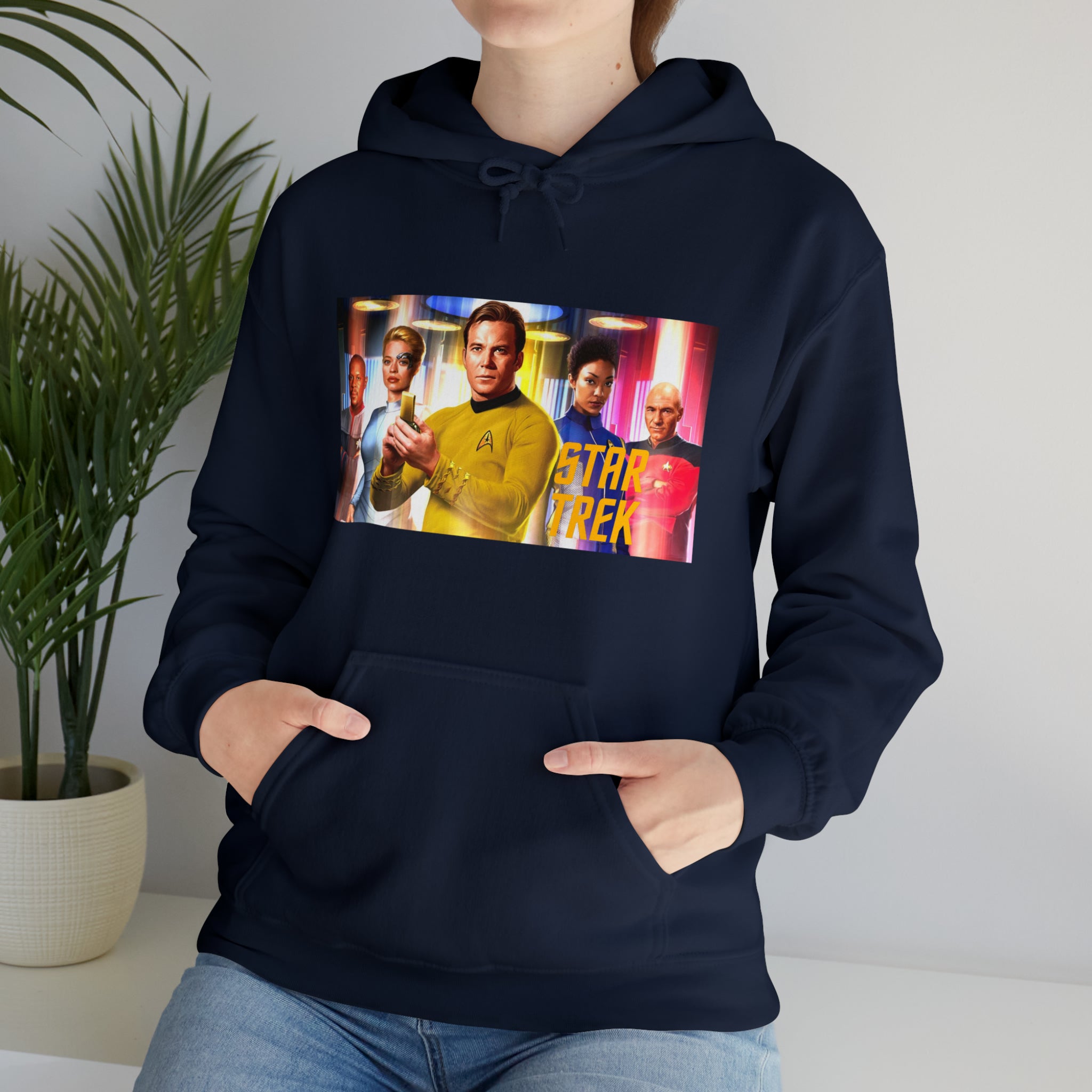 Star Trek- Unisex Heavy Blend™ Hooded Sweatshirt - Creations by Chris and Carlos
